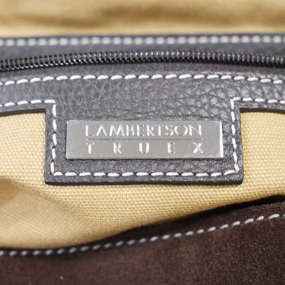 Lambertson Truex Leather Messenger Bag NWOT - Picture 15 of 16